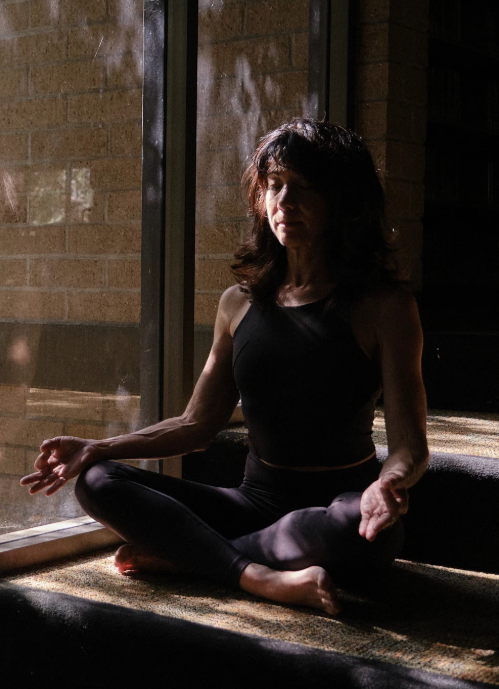 One-on-one yoga therapy session